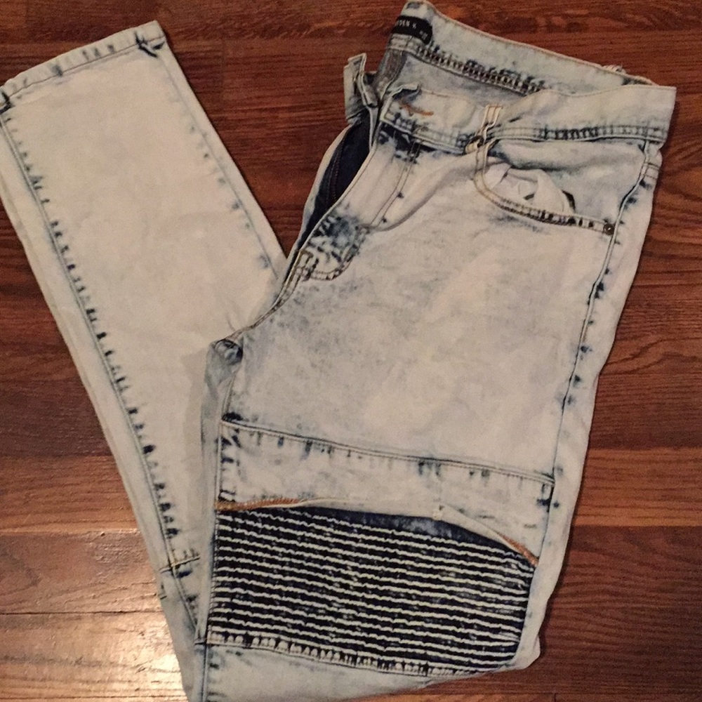 Stonewash Denim Jeans